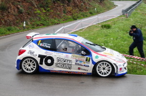 Perego-Floris, con una Peugeot 207 S2000, al Rally Elba 2012