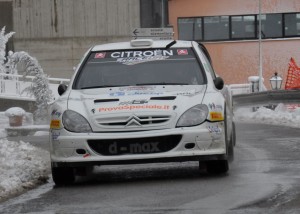 Taddei-Marchiori in azione alla 4° Ronde Val d'Orcia