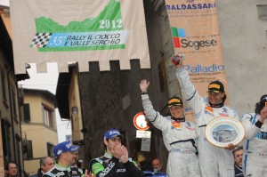 Arrivo del Rally del il Ciocco 2012