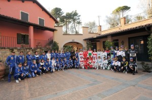 Foto di rito al Ciocco 2012