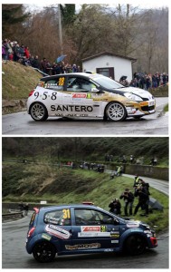 Bosca e Andolfi in azione al 36° rally il Ciocco