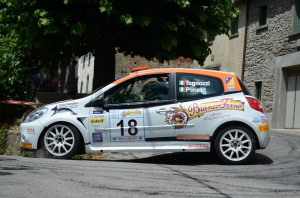 Togni in azione al Rally della Valdinievole 2012