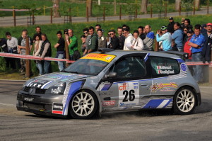 Matteucci-Castiglioni in azione al 20° Rally del Taro