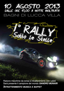 Rally Sotto le stelle Bagni di Lucca