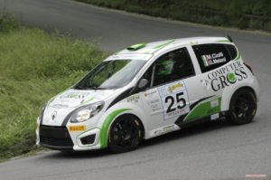 Matteo Ciolli al Rally Valdinievole